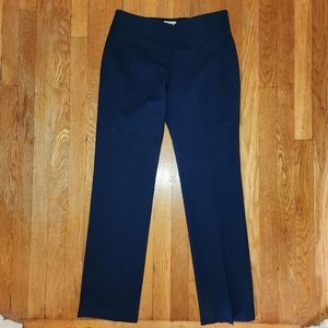 Worth navy wool trousers